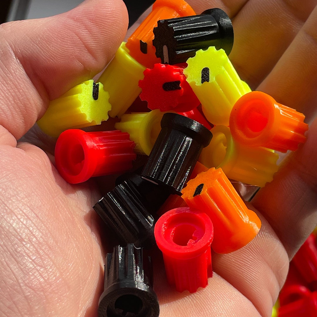 TRAPDOG® Coloured Reloop Knobs / Dshaft Style Modular Eurorack Knobs