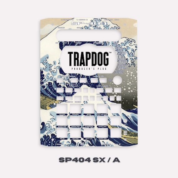 SP404 SX / A / MKII Vinyl Faceplate Skin Sticker | the Great Wave