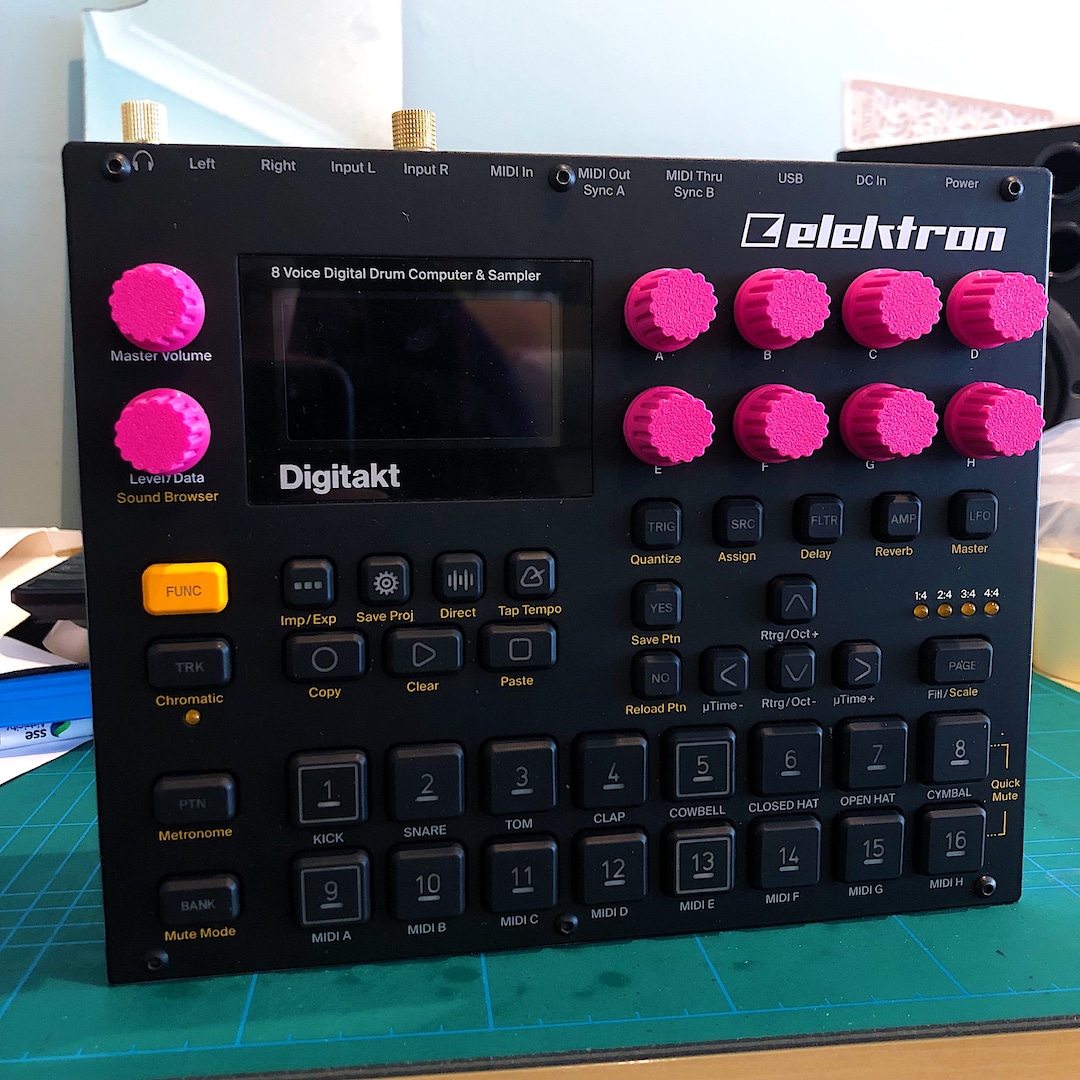 ELEKTRON Digitakt (カバー付き) Analog Cases Elektron Digitakt & Digitone 専用ﾊｰﾄﾞｹｰｽ(お