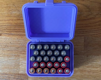 Boîte De Rangement Pour Piles AAA, Boîtier Transpa... - Grandado