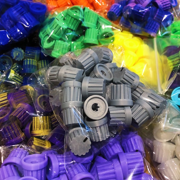 TRAPDOG® Coloured Pla Knobs / Perfect for SP404 / DJ Knobs / Mixer knobs Set / EQ knobs / Potentiometer knobs / Mpc Knobs / 3D Printed