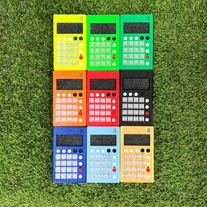 TRAPDOG® Solid Colour Pocket Operator Cases / 3D Printed / Biggest Pads In The Game 1cm x 1cm / Gift For TE Producer