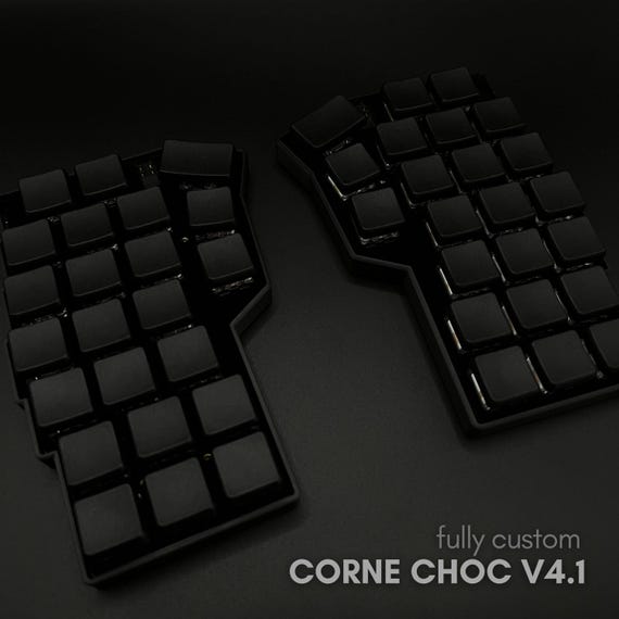 Corne Choc V4.1 Low Profile Split Keyboard – Wired Hotswap Choc V1