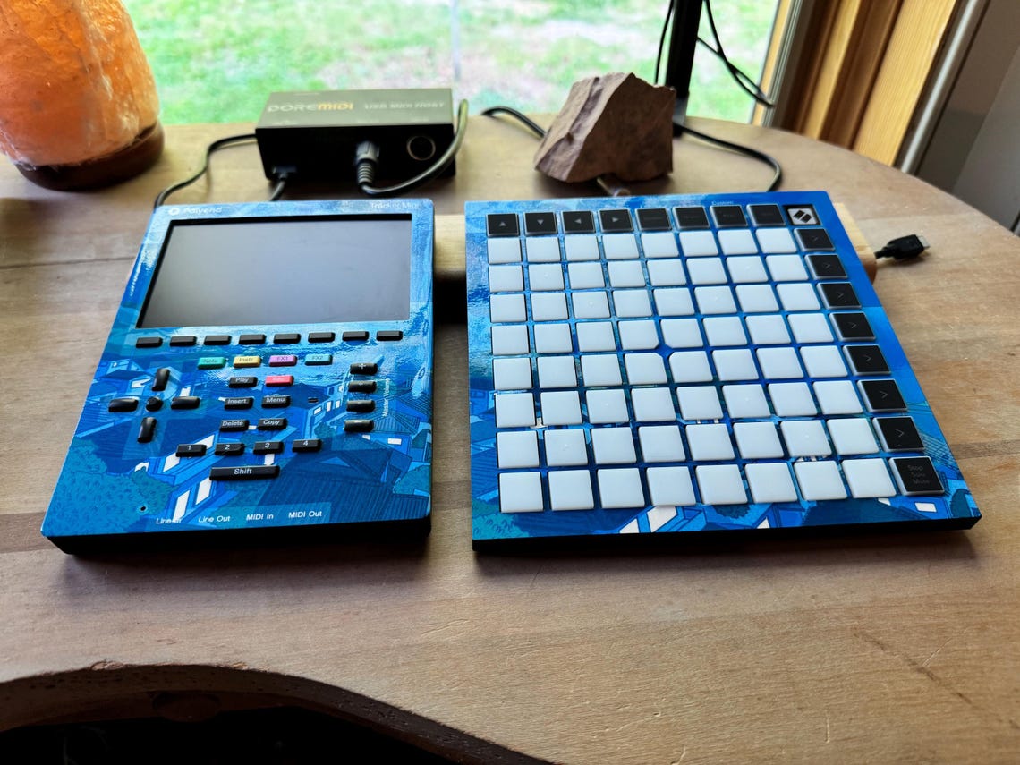 Custom Launchpad Mini MK3 Vinyl Skin Sticker / Precut Holes / Fully ...