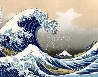 SP404 SX / A / MKII Vinyl Faceplate Skin Sticker | the Great Wave