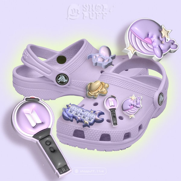 BangT ARMY Shoe Charms | K-Pop Accessories Boy Groups