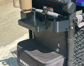 Console Tray & Cup Holder for W2 Wonderfold Wagon