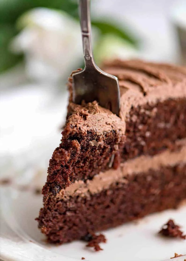 Moist Chocolate Cake Recipe | Easy Homemade PDF - Etsy