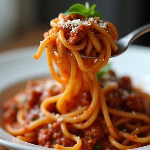 Classic Spaghetti Bolognese Recipe PDF with Video | Easy Homemade Italian Pasta | Best Family Dinner | Instant Download Printable