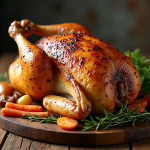 Classic Roast Chicken Recipe PDF with Video | Easy Homemade Oven-Baked Dinner | Best Family Meal | Instant Download Printable