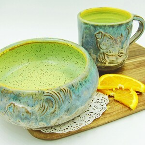 Fish bowl dinner set
