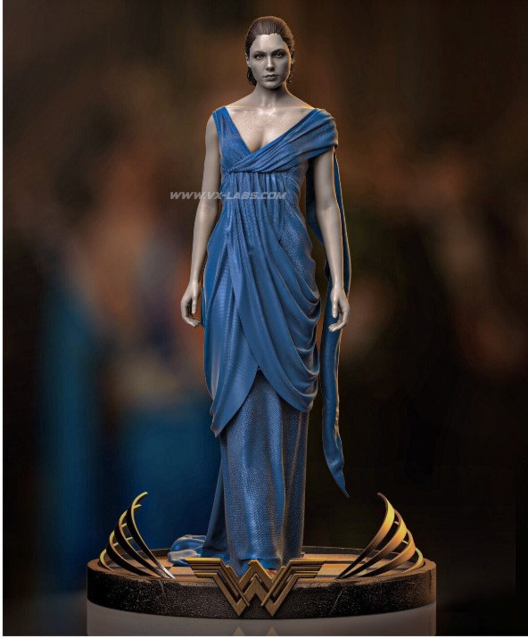 wonder woman formal dress Diana Prince Royal Blue Dress in 'Wonder Woman'