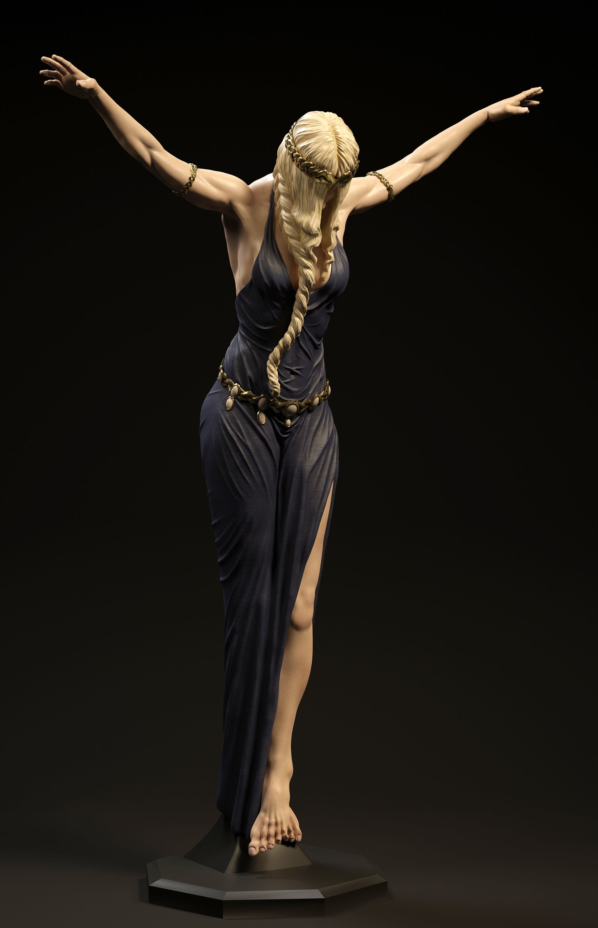 Elden Ring Queen Marika フィギュア 👸 Queen Marika (SFW) - Elden Ring・ 3D File for 3D printing