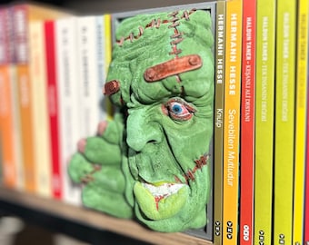 Frankenstein Book Nook: Zauberhafte Fantasy Horror Magie entdecken | Perfektes Geschenk für Buchliebhaber, Fans von Halloween und Tabletop-Gamer
