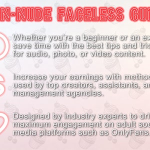 Non-nude Faceless Guide for Onlyfans - Etsy