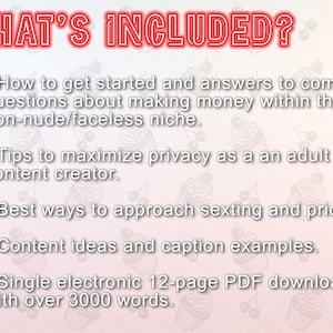Non-nude Faceless Guide for Onlyfans - Etsy