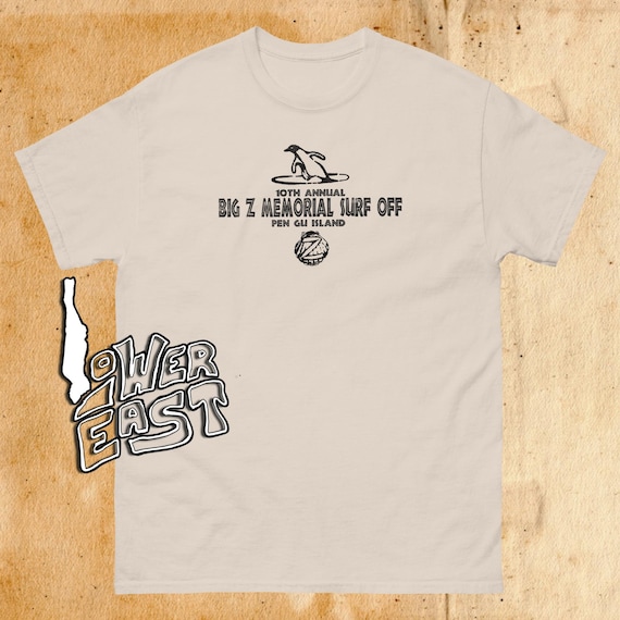 Big Z Memorial Surf off T-shirt – Penguin Surf Design - Etsy