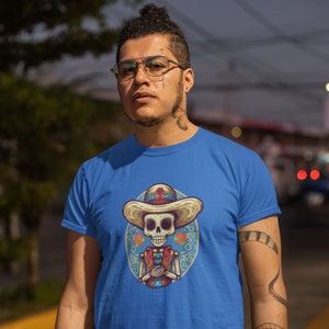 Mariachi, day of the dead, music band, skull, skeleton, 2