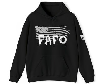 FAFO Männer / Frauen Unisex Heavy Blend ™ Kapuzen-Sweatshirt