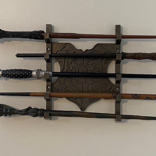 Hogwarts Wall-mounted Wand Rack