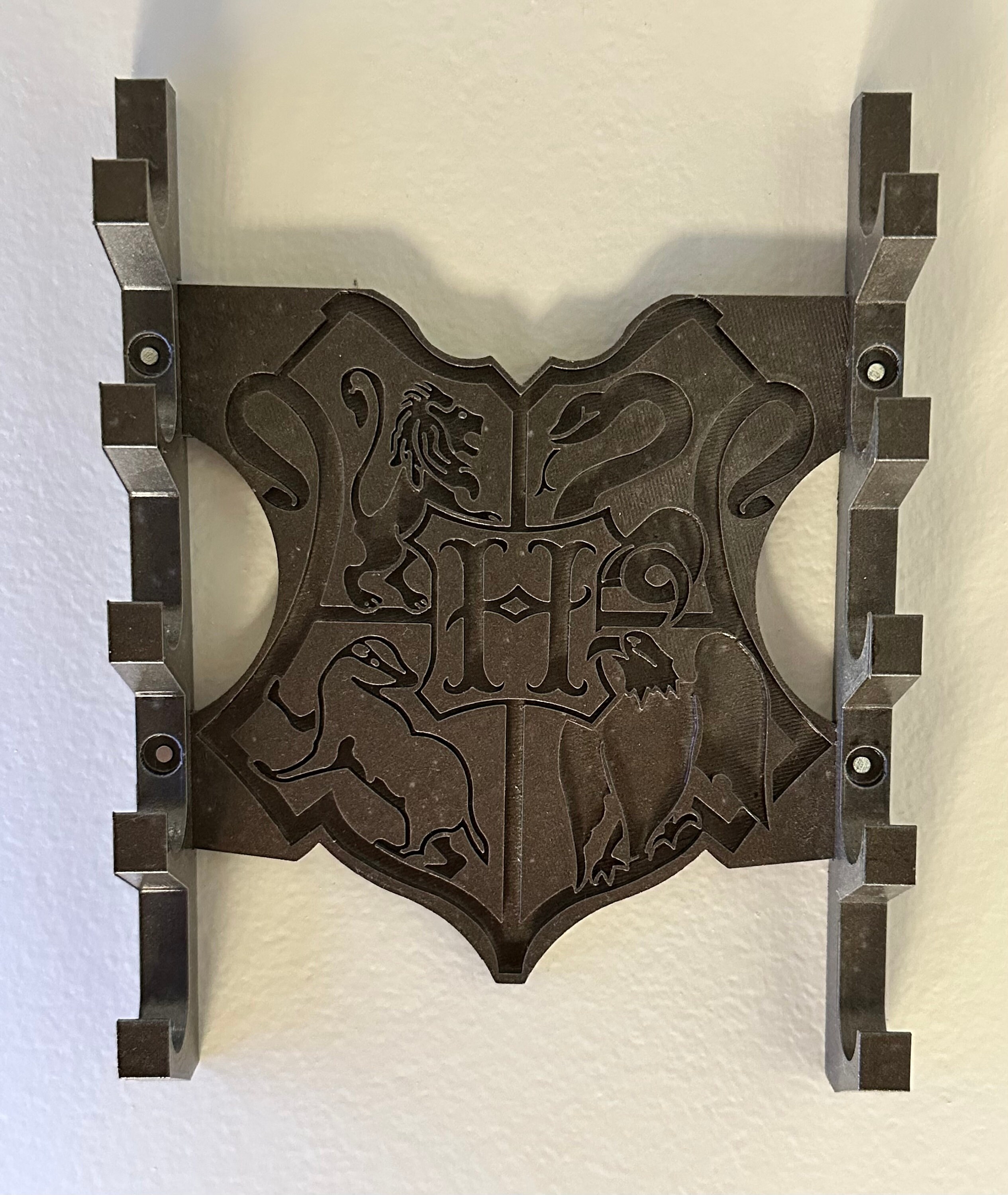 Hogwarts Wall-mounted Wand Rack - Etsy