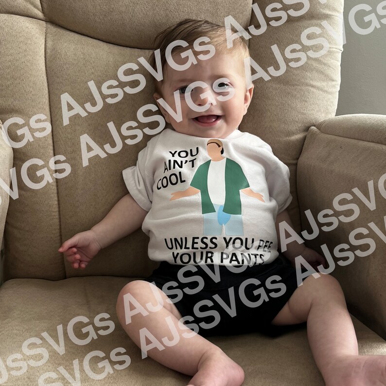 You Ain't Cool Unless You Pee Your Pants Adam Sandler Billy Madison SVG
