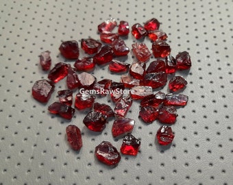 Raw Garnet Chunks A Grade Red Garnet Stone Raw Garnet Loose Stone Real  Garnet Crystal Natural Garnet Crystals Red Garnet Raw 