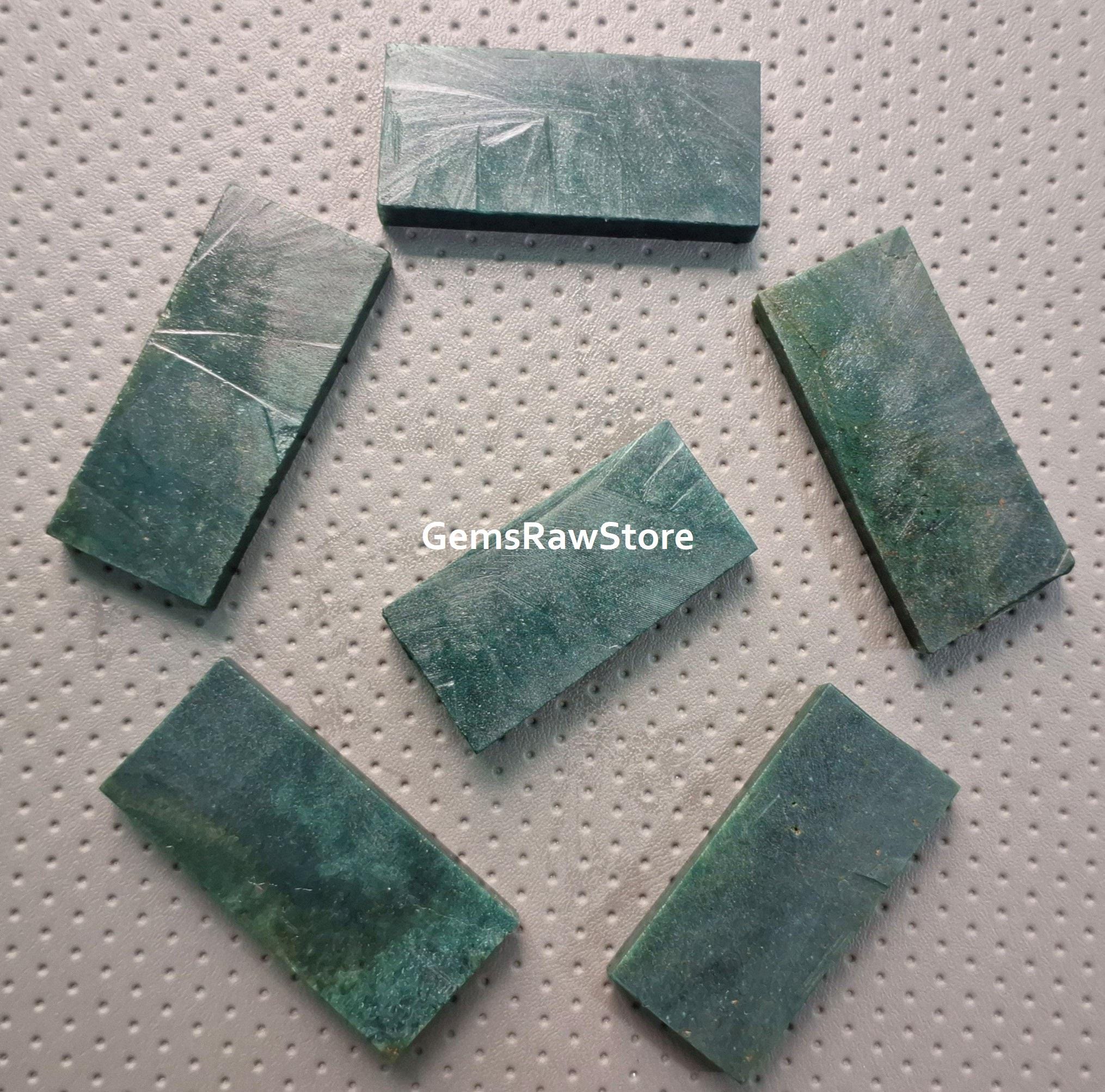 Perline di pietra preziosa rondelle sfaccettate di giada blu 6x4 mm - filo da 15 pollici - Italia
