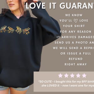 Frog Sweatshirt Gift Nature Lover Cottagecore Aesthetic Witch Hoodie Unisex Apparel Garden Enthusiast Amphibian Fan Wildlife Crewneck Boho Hoodie Black