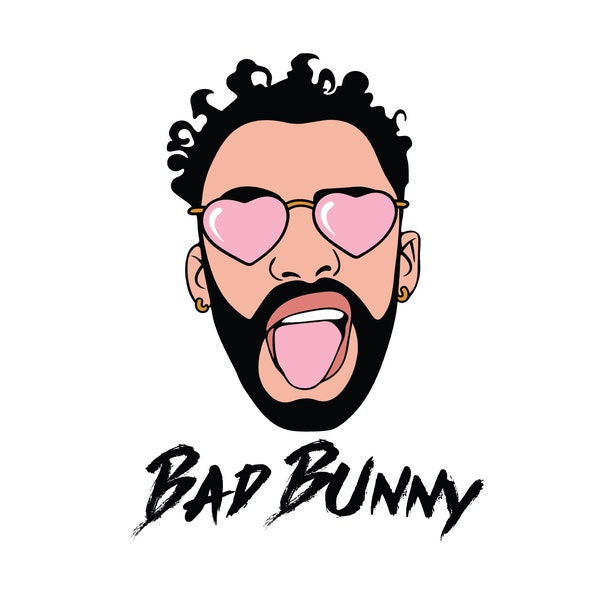 Bad Bunny SVG, Un Verano Sin Ti, Sad heart, Benito SVG, Cricut File, PNG