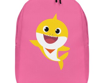 Mochila de tiburón bebé para niñas