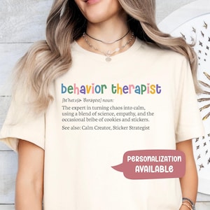 ABA Therapy Shirt, Sped Teacher Shirt, Funny Definition RBT Shirt & Special education teacher gift for behavior therapist, Dictionary Tshirt