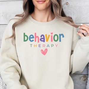 ABA Therapy Sweatshirt, Sped Teacher Shirt, Rbt Sweatshirt & Special education teacher gift for behavior therapist, Autism Teacher Sweater