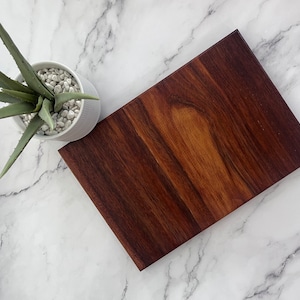 Solid ONE Piece natural, NON-TOXIC, Chemical free Wooden Organic Cutting/Charcuterie Board in Maple, Oak, Cherry, Walnut, Jatoba or Padauk