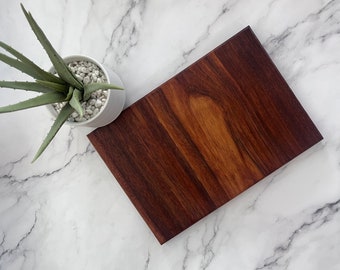 Solid ONE Piece natural, NON-TOXIC, Chemical free Wooden Organic Cutting/Charcuterie Board in Maple, Oak, Cherry, Walnut, Jatoba or Padauk