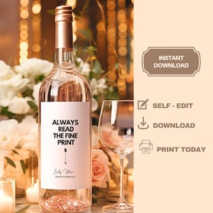 Pregnancy Announcement Wine Label Template, Auntie Wine Label, Announcement Aunts, Gift for Best Friends and Sisters, Printable