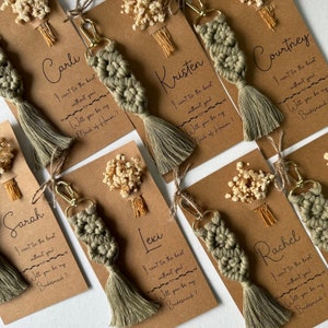 Recuerdos rústicos bohemios para bodas y baby showers. Recuerdos de boda bohemios al por mayor: set de regalo para compromiso y boda.