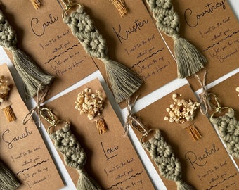 Rustic Boho Party Favors for Weddings and Baby Showers, Boho Wedding Favors in Bulk - Engagement and Wedding Gift Set