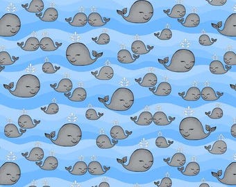 Comfy Flannel - Whales