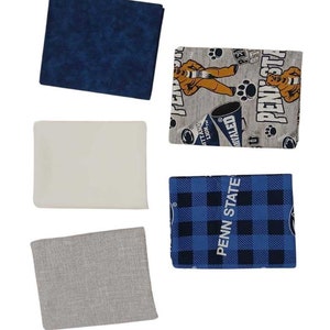 Penn State Nittany Lions - Fat Quarter Bundle - 20 pack (Blue & White)
