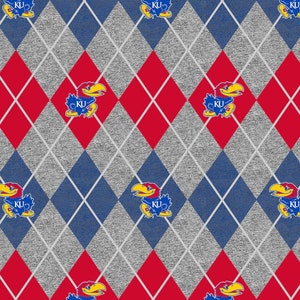 Kansas Jayhawks - Fleece - Heather Argyle