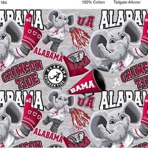 Alabama Crimson Tide - Mascot - Fabric by the Yard