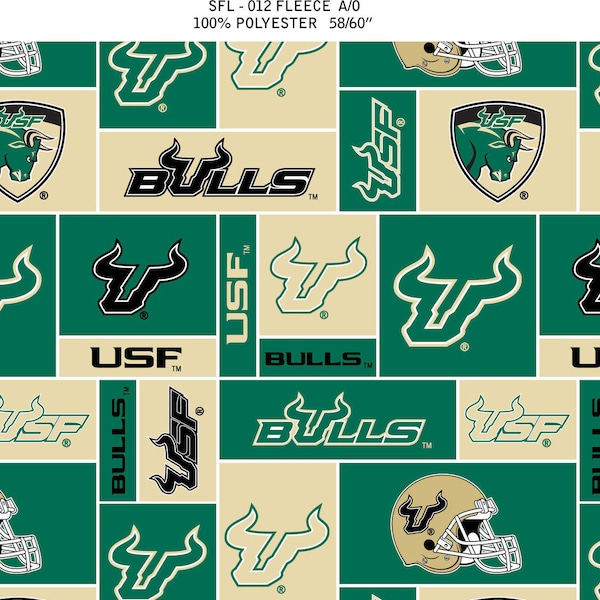 South Florida Bulls - Fleece - Logo