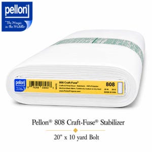 Pellon® 808 Craft-Fuse® Stabilizer 20" x 10 yard Bolt (White)