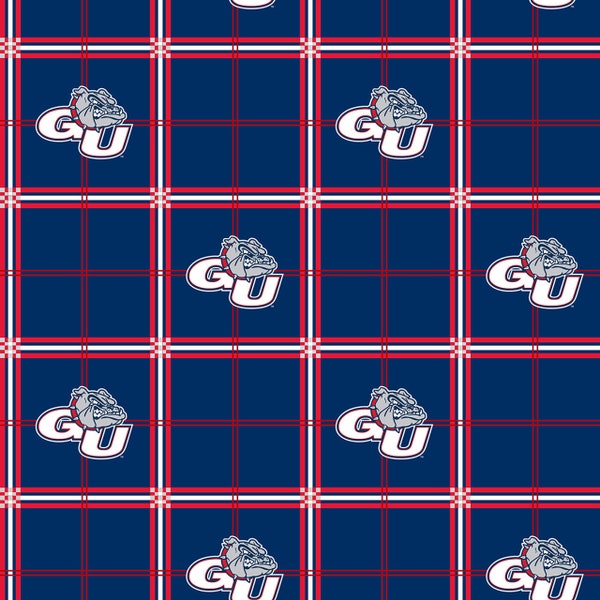 Gonzaga Bulldogs - Flannel Plaid