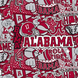 Alabama Crimson Tide - Pop Art