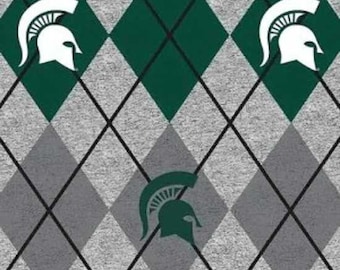 Michigan State Spartans - Fleece - Heather Argyle