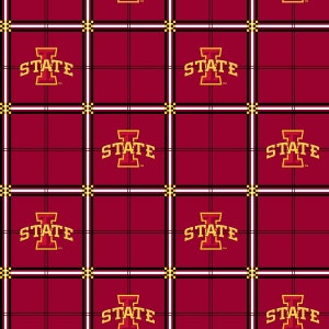 Iowa State Cyclones - Flannel - Fabric by the Yard