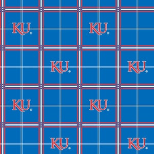 Kansas Jayhawks - Flannel Plaid