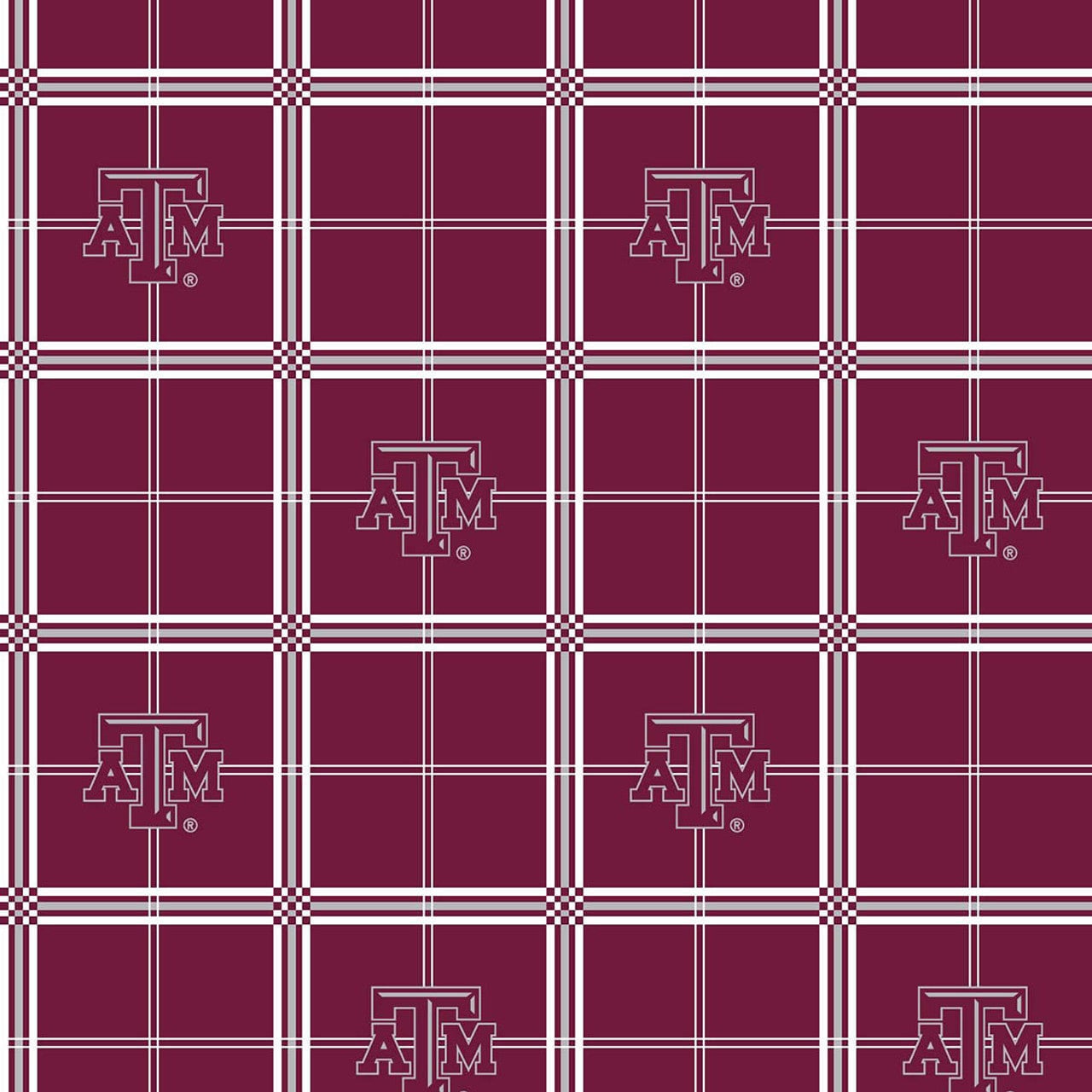 Texas A&M Aggies - Flannel Plaid